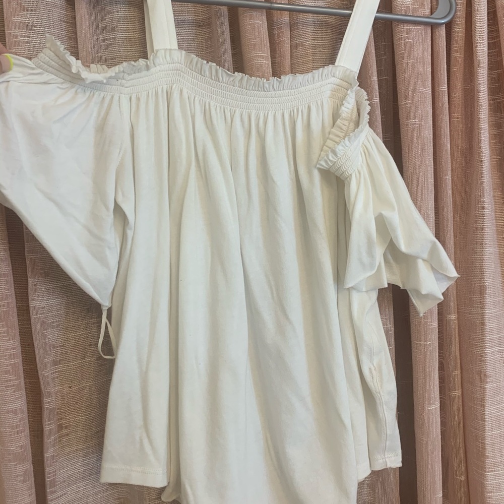 free people off the shoulder tank